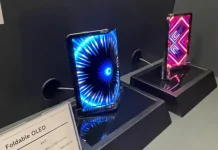 ال جی از یک نمایشگر تاشو با قابلیت خم شدن ۳۶۰ درجه رونمایی کرد