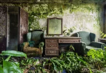 تصاویر آخرالزمانی از هتل متروکهای که طبیعت آن را پس گرفته است