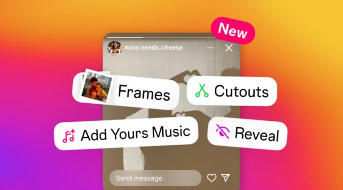 چهار استیکر جدید به بخش استوریهای اینستاگرام اضافه شدند