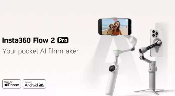 گیمبال Insta 360 Flow 2 Pro با هوش مصنوعی و امکان ردیابی چندین سوژه معرفی شد