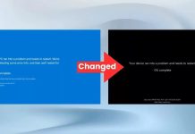 خداحافظی با صفحه آبی مرگ پس از چهار دهه؛ انتشار صفحه مشکی مرگ ویندوز ۱۱ شروع شد